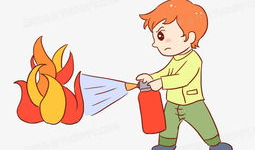 灭火的漫画,灭火英雄的瞬间行动